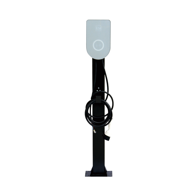 European standard charging pile 32A [card swiping start glass panel]